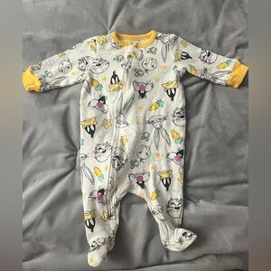 Baby Boy or Baby Girls Printed 2-Way Zip Up Cotton Sleep & Play